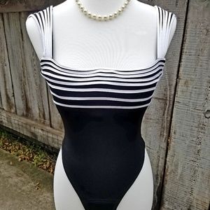 Tadashi Beautiful Form Fitting Body Suit